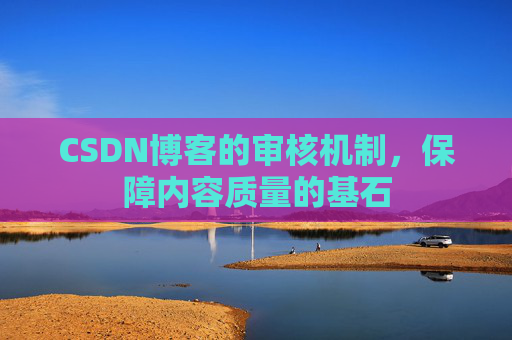 CSDN博客的审核机制,保障内容质量的基石
